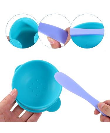 Fomiyes Icing Container Set - Mixed Cream Spatula & Facial Warmer Tool Kit | Skin Petting Wax Replacement | 10.5x10.5cm Green - International Shipping - Buy Online on GoSupps.com