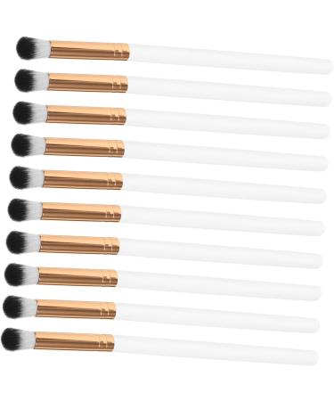 Healeved 30 Pcs Makeup Brush Make up Eyeshadow Brush Eye Makeup Kit Concealer Brush White Wooden Handle 17.50X1.00X1.00CMx3pcs Whitex3pcs - Buy Online on GoSupps.com