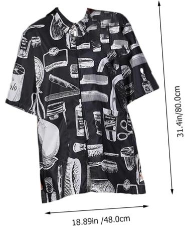 Mikinona Hair Cutting Technician in Hairdressing Overalls Hairdressers Uniform Mens Black Tank Top Uniform for Salon Staff Hairdresser Clothing Womens Tankinis Women s Tank Tops Coats Fiber - Buy Online on GoSupps.com