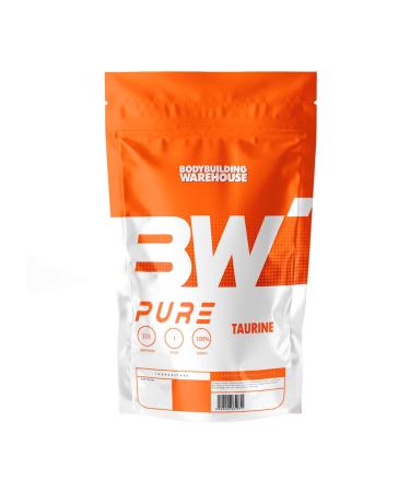 Bodybuilding Warehouse Taurine Powder Supplement - Amino Acid That is Naturally Occurring Within The Body - Manufactured in The UK (Unflavoured 500g)