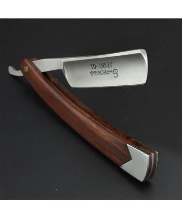 Premium Redwood Handle Razor Set for Beginners & Barbers - Perfect Shave Case Included - Buy Online on GoSupps.com