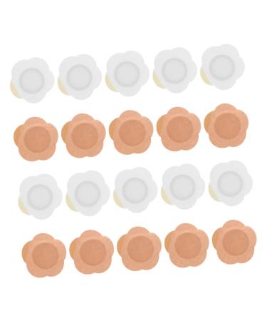 Hohopeti 40 Pieces Castor Oil Paste Castor Oil Wrap For Belly Self Adhesive Oil Patches Self Adhesive Wrap For Belly Navel Oil Pads Navel Oil Patch