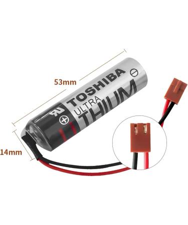 WELLVEUS 50 Pack ER6VCT 3.6V 2000mAh Battery with JAE Plug - Compatible with OTC ER6BWK67PT and ER6V/3.6V - International Shipping Available - Buy Online on GoSupps.com