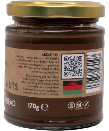 Nutcellars - Chocolate Macadamia Spread 170g - Buy Online on GoSupps.com