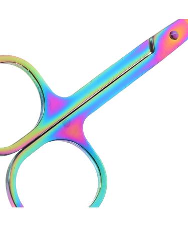 Mipcase 4 Pcs Nose Hair & Ear Hair Cutter - Stainless Steel Eyelash & Eyebrow Clippers - Safe & Colorful Grooming Tools for Men - International Shipping Available - Buy Online on GoSupps.com