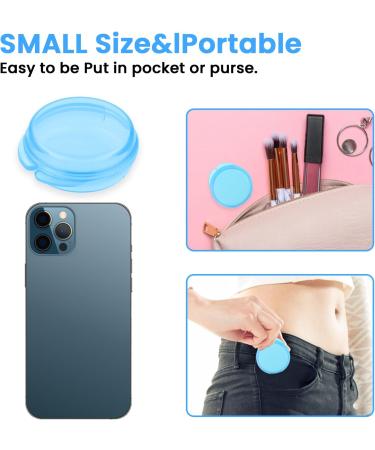 WLLHYF 5 Pack Mini Pill Box - Portable Vitamin Organizer for Travel | Small Pill Holder in Yellow Green & Blue - Buy Online on GoSupps.com