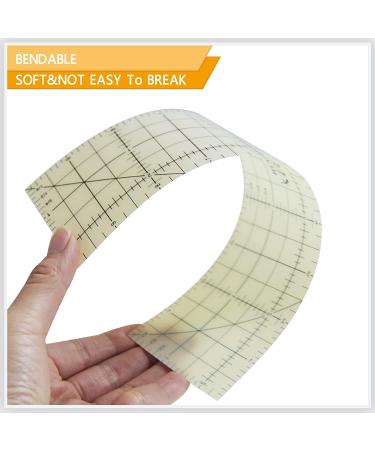 Inches Hot Hem Ruler Set - Ideal for Quilting and Sewing | 2 Piece Hot Iron & Press Ruler for Home Ironing Work - Buy Online on GoSupps.com