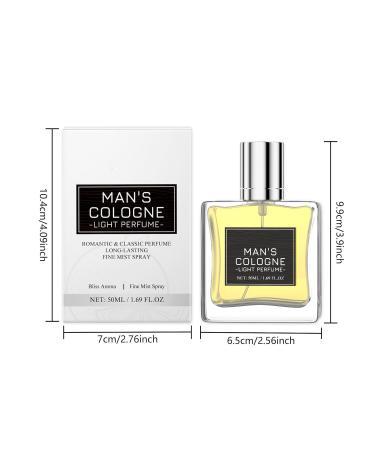 Pheromone Cologne for Men - Enhance Raw Attraction & Confidence Raw Cologne for Men 50ml Mens Pheromone Cologne Spray Long-Lasting Irresistible Natural Fresh Men's Perfume (2PC) - Buy Online on GoSupps.com