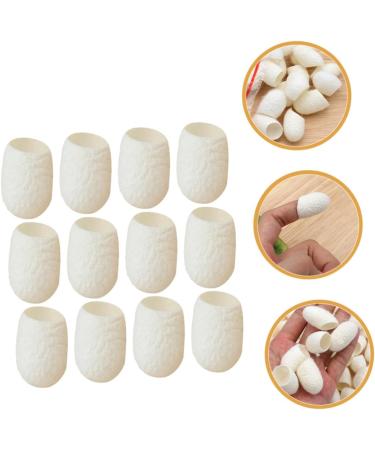 Gatuida 20 pi ces Boules Exfoliantes Naturelles Cocon de Soie Prot ge-doigts Nettoyants Doux pour Visage Sensible Soin Peau Exfoliation - Buy Online on GoSupps.com