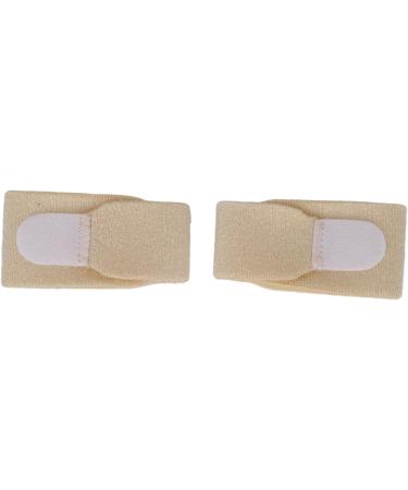 Skin Color Toe Sleeves 2pcs - Soft Hammer Toe Straightener Strap - Claw Toe Corrector for Bent Toe (S) - Buy Online on GoSupps.com