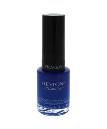 Revlon 180 Indigo Night ColorStay Longwear Enamel Nail Polish 0.4 oz N180 Indigo Night