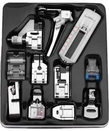 YEQIN 11 Pcs Sewing Machine Presser Feet Set for Low Shank Snap-On Machines - Compatible with Singer, Brother, Janome, Babylock, and More - Buy Online on GoSupps.com
