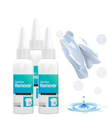Fabric Rust Removal Cleaner Fabric Rust Stain Remover for Clothes Fabric Rust Stain Remover Strong Clothes Rust Remover Garment Stubborn Stain Cleaner Oil Remover (3PCS-240ML)