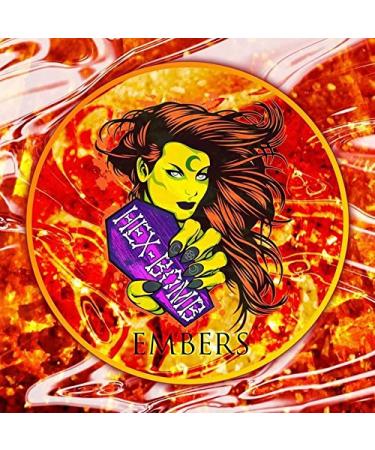 Embers -Luxury Metallic FIRE BATHBOMB HEXBOMB BAtHBOMB Goth Gothic Bomb