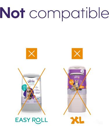 Litter Genie Refill Bags | Jumbo 6-Pack | Up to 24 months of supply in 6 cartridges | Ultimate Odor Control Cat Litter Bags New & Improved Jumbo (6-Pack) - Buy Online on GoSupps.com