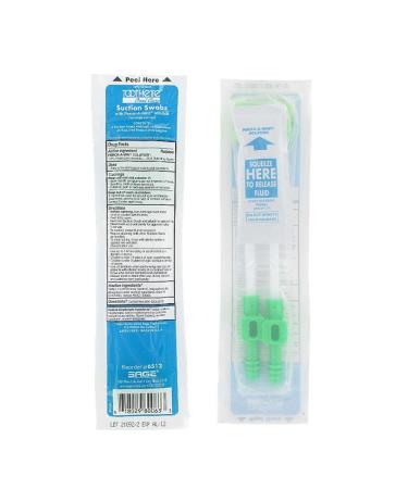 Toothette Suction Swab Single Use System - - Pack of 2