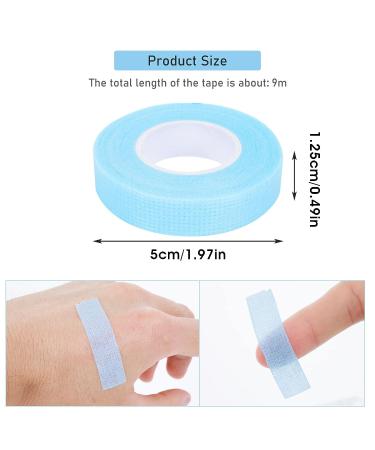 WLLHYF Eyelashes Extension Tape - 6 Rolls | Breathable & Medical Microporous Fabric Adhesive for Sensitive Skin | Professional Individual Makeup Tools - Buy Online on GoSupps.com