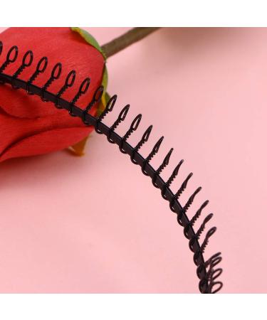 Healifty Woman Metal Teeth Comb Hair Hoop Headband - Black | Hair Accessories - Buy Online on GoSupps.com