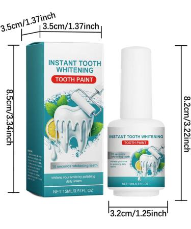 15ML Teeth Whitening Gel with Formula for Adults Designed for a Dazzling Smile and Pleasant Breath Multicolor One Size One Size Multicolor - Buy Online on GoSupps.com