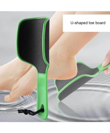 lmoikesz Foot File U Shaped Curved Callus Remover Groove Design Colossal Hard Structure Convenient Feet Scrubber Dead Body Beauty Rose Red - Buy Online on GoSupps.com