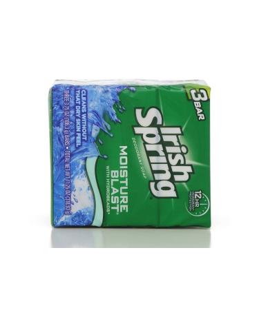 Buy Irish Spring Moisture Blast Deodorant Soap | 3x4 oz Fresh & Long-lasting | International Shipping Available - Buy Online on GoSupps.com
