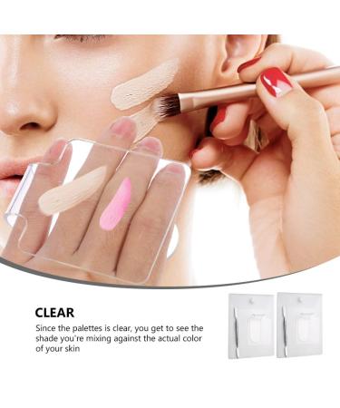 Ipetboom 6 Pcs Acrylic Palette Spatula Set - Professional Makeup Mixing & Scraping Tools for Eyeshadow & Manicure | Stainless Steel 12x8.5cm - Buy Online on GoSupps.com