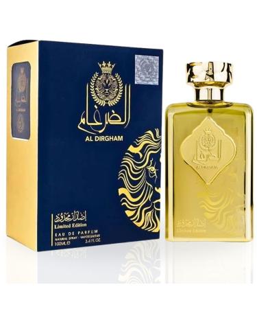 Al Dirgham Limited Edition EDP Spray 100ML By Ard Al Zaafaran | Long Lasting Luxurious Floral Fragrance. 3.4 Fl Oz (Pack of 1) Al Dirgham Limited Edition EDP Spray