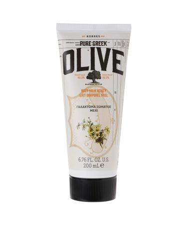 Korres Olive and Honey Body Milk - 200ml | Nourishing Hydration for All Skin Types - International Shipping Available - Buy Online on GoSupps.com