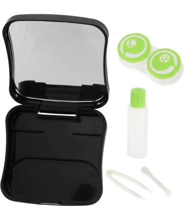 Gatuida Clear Container Case for Eye Care Set - Stylish Suitcase Holder & Lens Stand for Glasses Cute & Functional Design - Buy Online on GoSupps.com