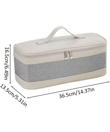 Hair Dryer Carrying Case - Portable Organizer Hair Travel Bag Large Capacity Storage Bag with Handle for Travel Hair Dryer Curling Iron Flat Irons Qmisify - Buy Online on GoSupps.com