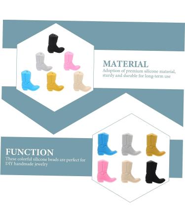 Hemoton 6pcs DIY Silicone Teething Beads Set for Babies - Bulk Teething Toys & Necklace Charms - Buy Online on GoSupps.com
