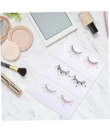 minkissy 3 Pairs Fake Eyelashes False Lashes Natural Looking Eyelashes Makeup Eyelashes Colored Eyelashes Individual Lashes Colored Lash Extensions Lash Clusters Curly Imitation Extend - Buy Online on GoSupps.com