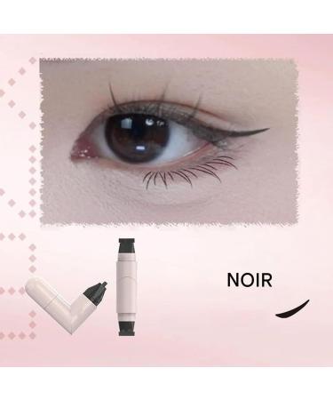  Niktule Eyeliner Stamps - Cat Wing Template | Double-Ended Waterproof Smudge-Resistant Long-Lasting Eyebrow Pencil - Buy Online on GoSupps.com