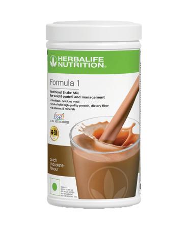 Herbalife Formula 1 Nutritional Shake Mix - (Strawberry Dutch Chocolate) 500 Grams Each - Pack of 2 - Herbalife Shake - Herbalife Protein Powder - Herbalife Weight Loss - Herbalife Meal Replacement - Buy Online on GoSupps.com