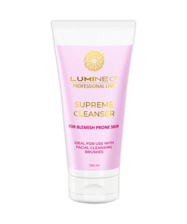 Lumineo facial gel for blemished skin developed for electrical facial brushes against impurities pimples acne cleaning foam for the face (blemished skin) - Buy Online on GoSupps.com