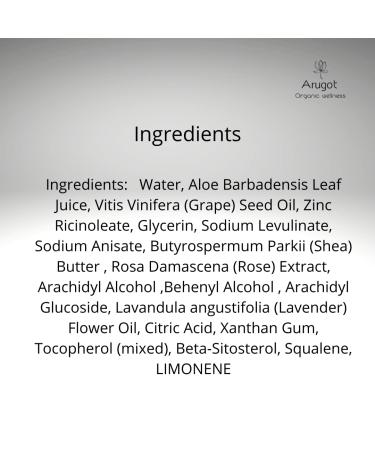 Deodorant Organic Made in Israel | All Natural Clear No Stain Aluminum Free Cruelty Free Vegan 1.7 Fl Oz Lavender Rose 2 Pack - Buy Online on GoSupps.com