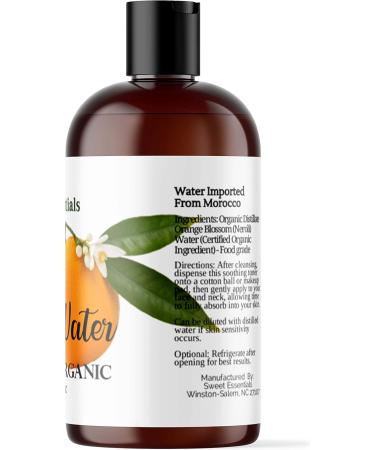 Pack of 3 Organic Moroccan Orange Blossom (Neroli) Water | 4oz Imported from Morocco | Food Grade | Packed with Natural Antioxidants | Perfect for Hydrating and Rejuvenating Your Face and Neck - Buy Online on GoSupps.com