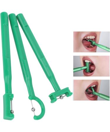 Enhance Oral Muscle Strength with Tongue Tip Exercise Set - 3 Pack for Flexibility & Training - Buy Online on GoSupps.com