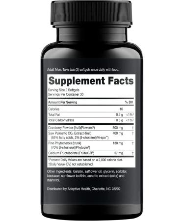 Nugenix Full Potency Prostate Supplement for Men - Saw Palmetto, Clinical-Strength Formula for Urinary Health & Prostate Support - 60 Capsules - Buy Online on GoSupps.com