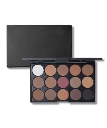 PhantomSky 15 Colors Eyeshadow Palette - Professional & Daily Makeup Kit for All Skin Tones | International Shipping Available - Buy Online on GoSupps.com