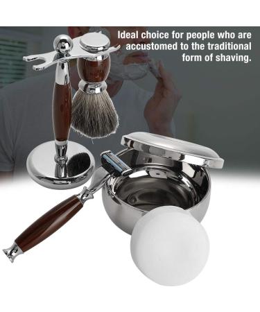 Dewin Razor Brush & Set for Men | Complete Safety Shaving Kit with Roof Hair Brush Shaving Soap & Stainless Steel Bowl - International Shipping Available - Buy Online on GoSupps.com