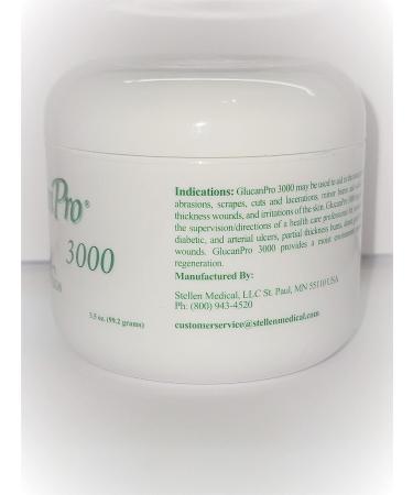Brennen GlucanPro Cream 3000 - 3.5oz (99gm) Jar | Skin Hydration and Repair - Buy Online on GoSupps.com