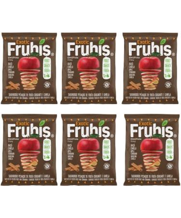 Frubis Tasty Bits Of Crispy Fruit And Cinnamon - 6 Pack - Buy Online on GoSupps.com