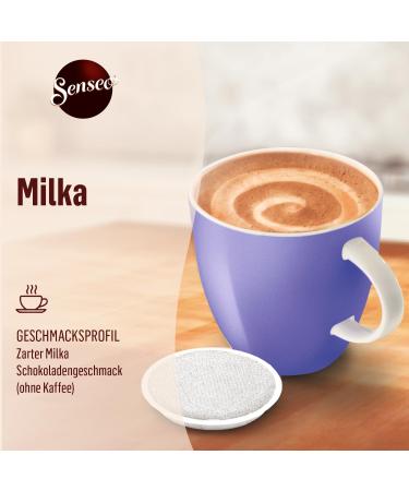 Buy Senseo Milka Kocao Pads - 40 Compatible Coffee Pods for Cappuccino & Choco | 5-Pack Bundle | International Shipping - Buy Online on GoSupps.com