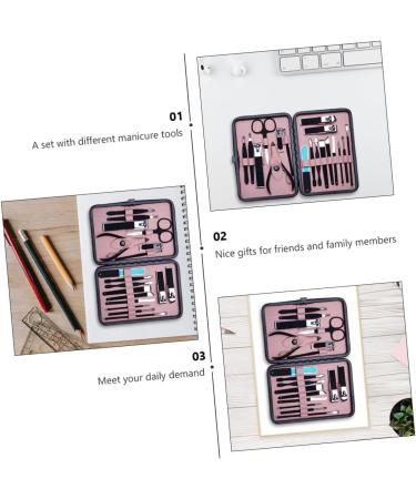 Ipetboom 1 Nail Set Cuticle Kits Nail Scraper Nail Manicure Kit Gel Nail Art Shaper Nail Cuticle Pusher Manicure Tools Kit De Manicura Cosmetic Nursing Kit Stainless Steel - Buy Online on GoSupps.com