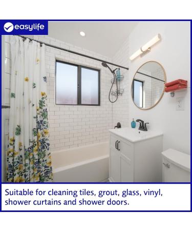 Easylife Daily Shower Cleaning Spray Shower Tile Cleaner for Bathroom Tiles and Shower Glass Bathroom Shower Cleaner 500ml - Buy Online on GoSupps.com