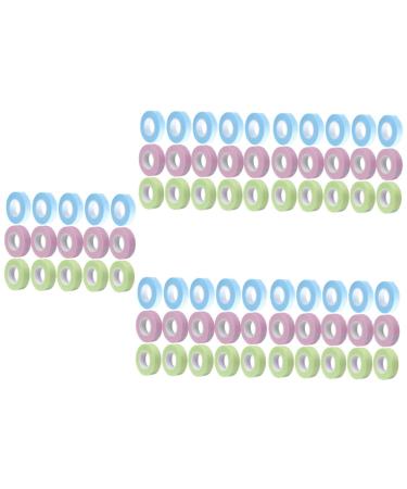 Housoutil 75 Rolls Lash Tape Non Woven Eyelash Tape Eyelash Paper Patches Eyelash Extension Patches Graft Eyelash Tapes Make up K Tape with Holes Extension Belt Non-Woven Fabric