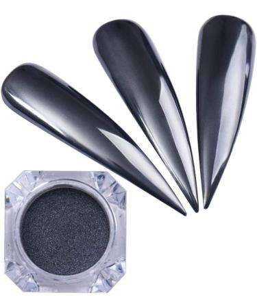 Holographic Nail Powder Holo Powder for Nails Nail Powder Rainbow Mirror Nail Powder Silver Gold Black Holo Manicure Nail Art Pigment Glitter Dust - Buy Online on GoSupps.com