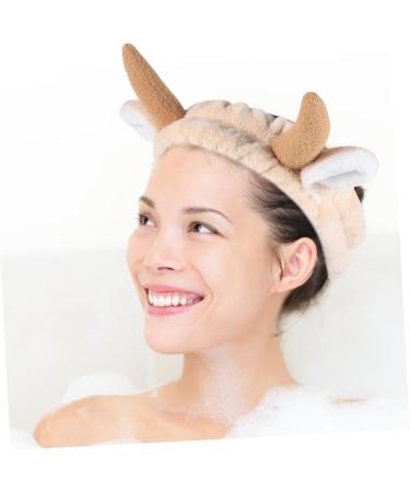 MERRYHAPY Horn Headband Small Hotel Elastic Hairband Skincare Headbands Shower Headband Spa Headbands Headband Washing Face Headbands for Washing Face Makeup Headbands for Women - Buy Online on GoSupps.com
