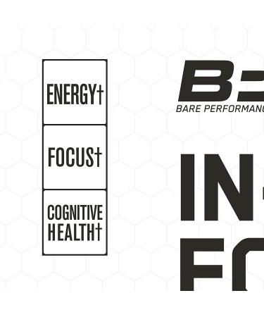 Bare Performance Nutrition In-Focus Cognitive Enhancer Thermogenic Nootropic Energy - 50 Servings Strawberry Kiwi - Buy Online on GoSupps.com